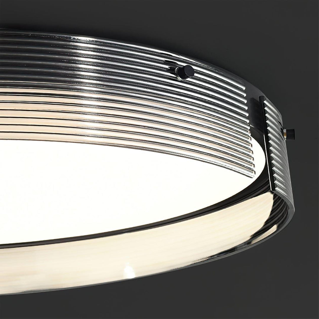 Stripe Brass Ceiling Lamp – Modern Copper & Glass Lighting | Vinlighting | Vinlighting