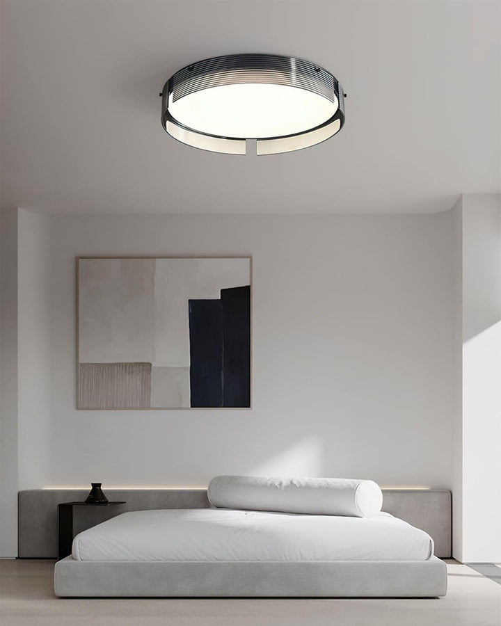 Stripe Brass Ceiling Lamp – Modern Copper & Glass Lighting | Vinlighting | Vinlighting