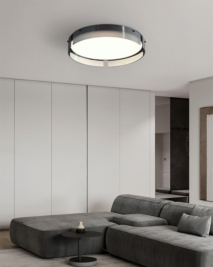 Stripe Brass Ceiling Lamp – Modern Copper & Glass Lighting | Vinlighting | Vinlighting