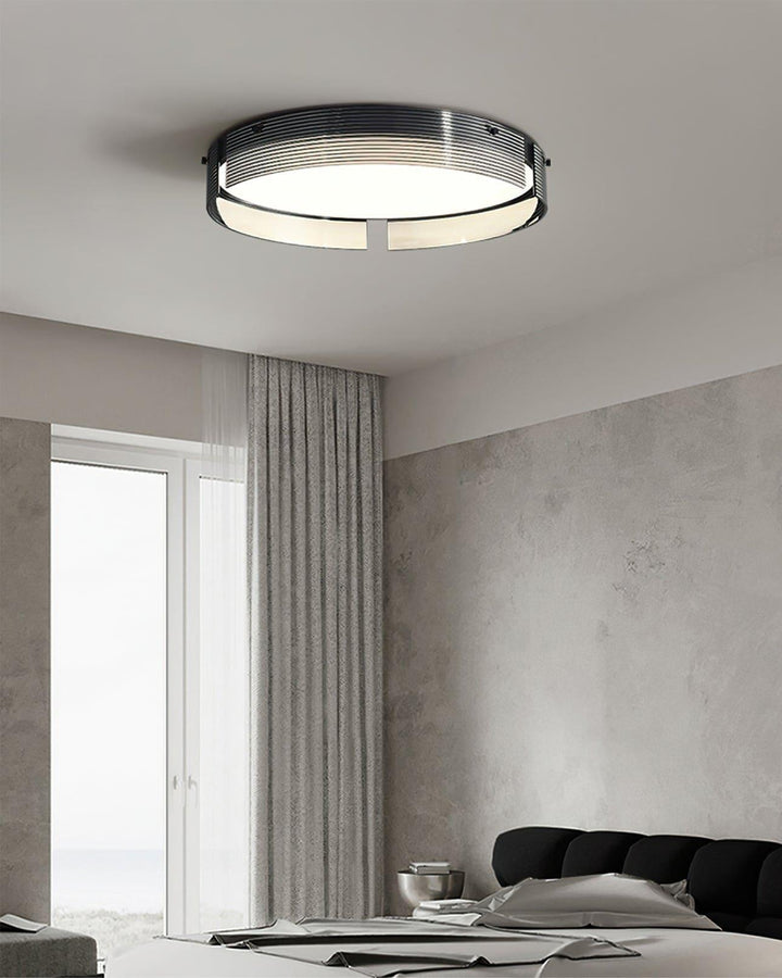 Stripe Brass Ceiling Lamp – Modern Copper & Glass Lighting | Vinlighting | Vinlighting