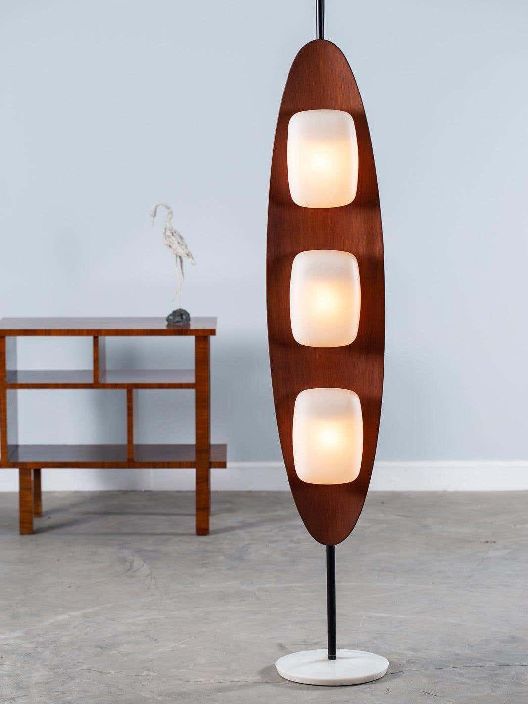 Surfboard Floor Lamp