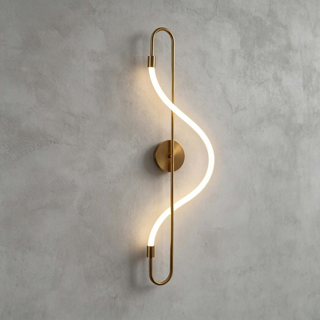 Swaylen Wall Sconce - Modern Gold Wall Light for Bedrooms and Halls | Vinlighting