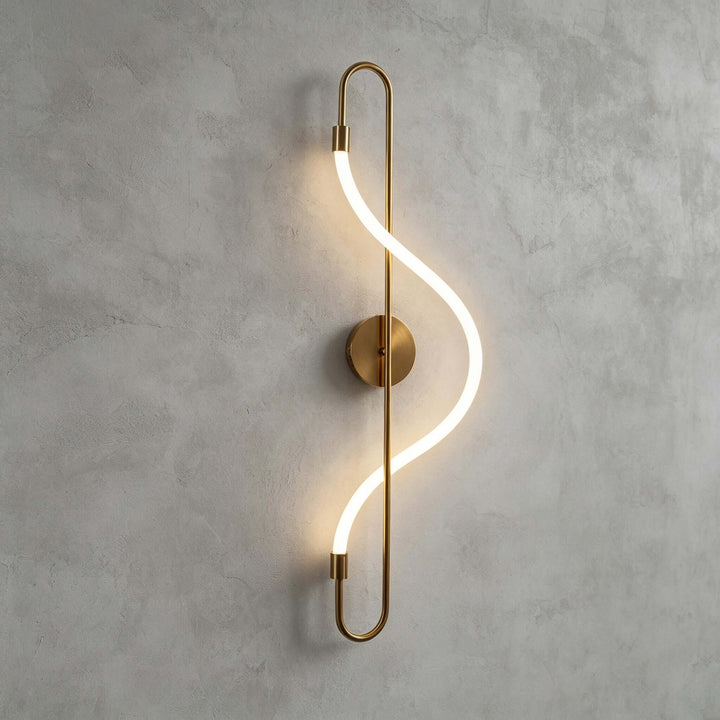 Swaylen Wall Sconce - Modern Gold Wall Light for Bedrooms and Halls | Vinlighting