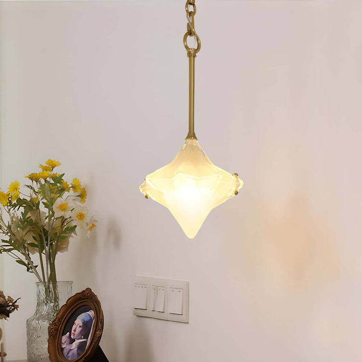 Sylume Pendant Light | Modern Minimalist Glass Aisle Lamp