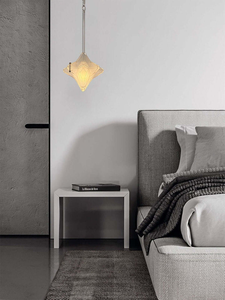 Sylume Pendant Light | Modern Minimalist Glass Aisle Lamp