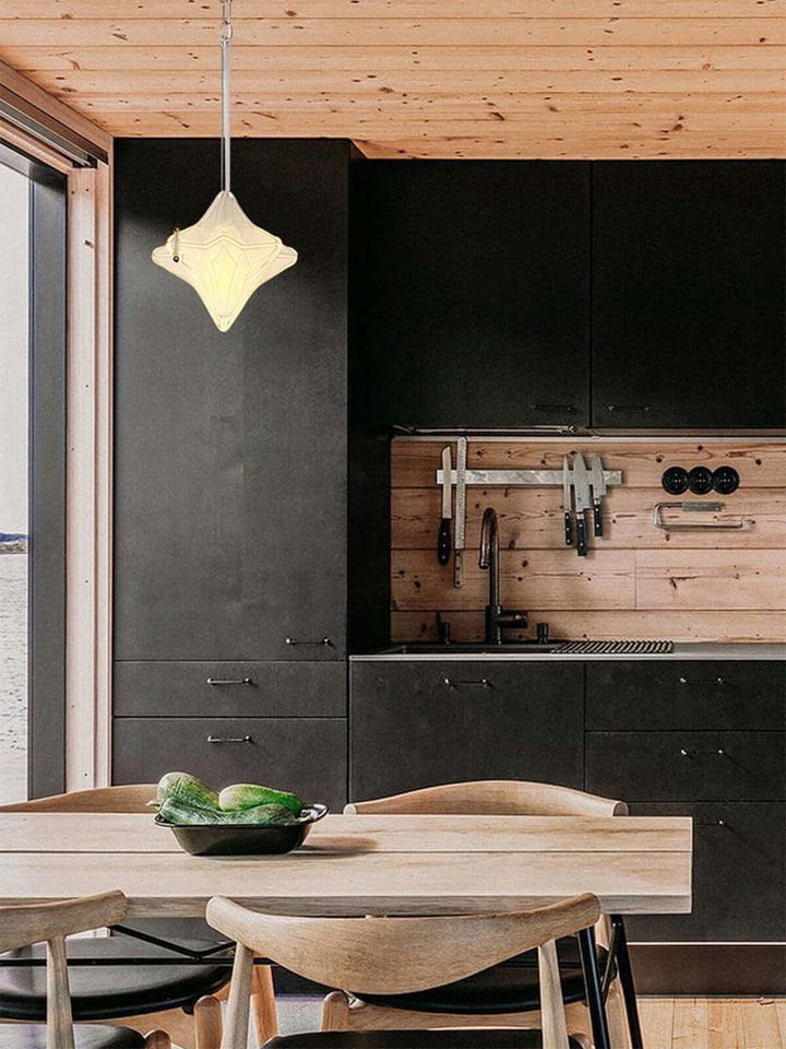 Sylume Pendant Light | Modern Minimalist Glass Aisle Lamp