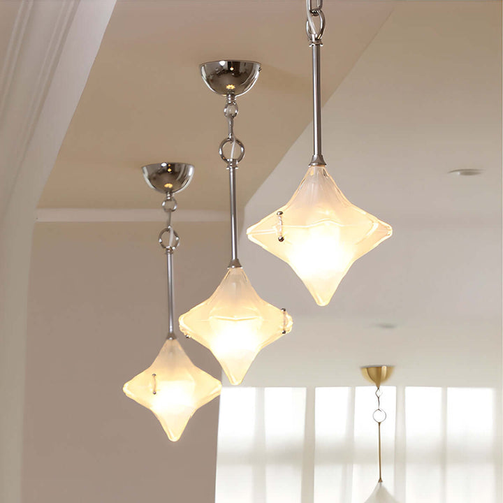 Sylume Pendant Light | Modern Minimalist Glass Aisle Lamp