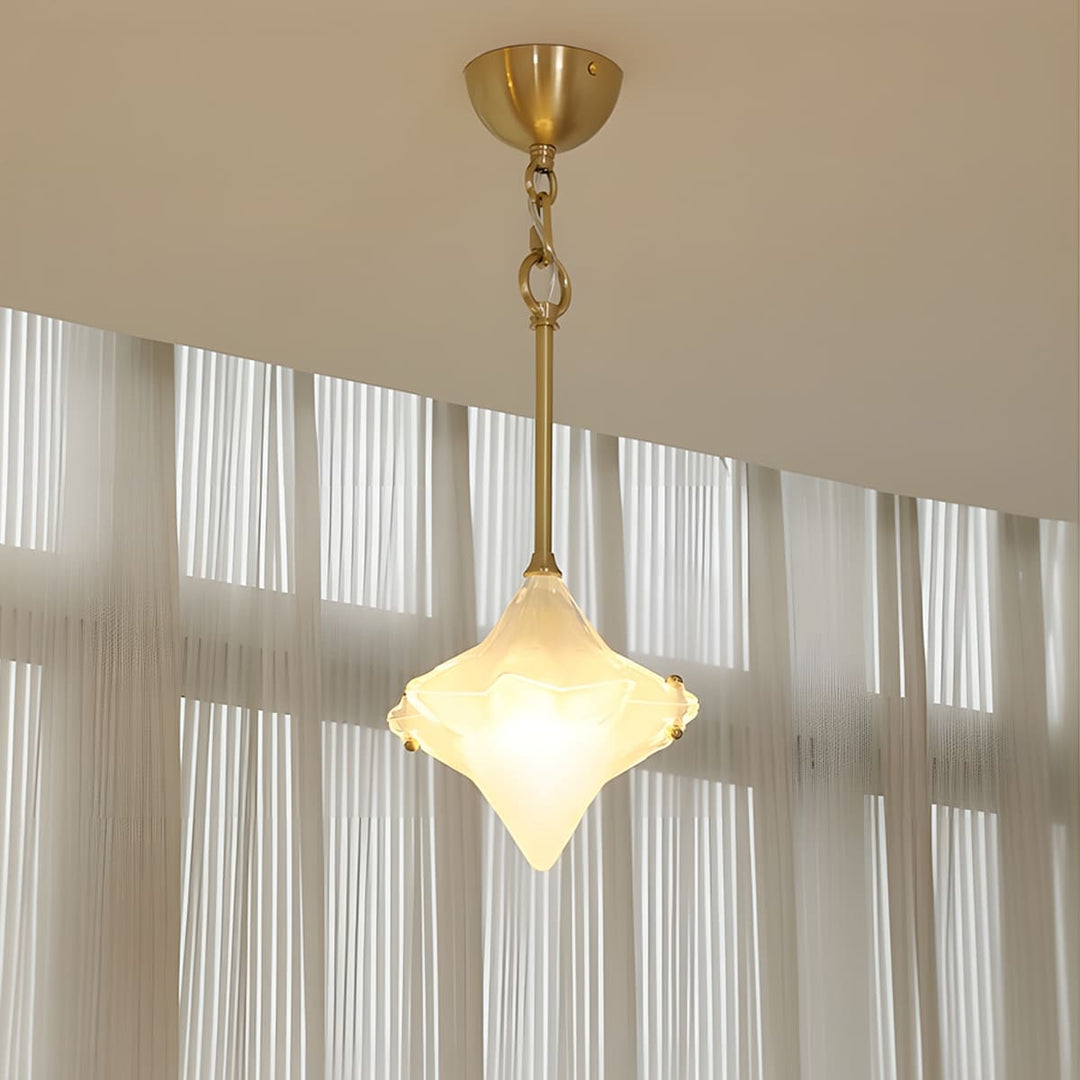 Sylume Pendant Light | Modern Minimalist Glass Aisle Lamp