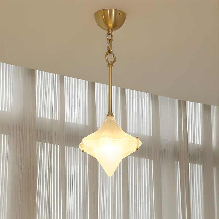 Sylume Pendant Light | Modern Minimalist Glass Aisle Lamp