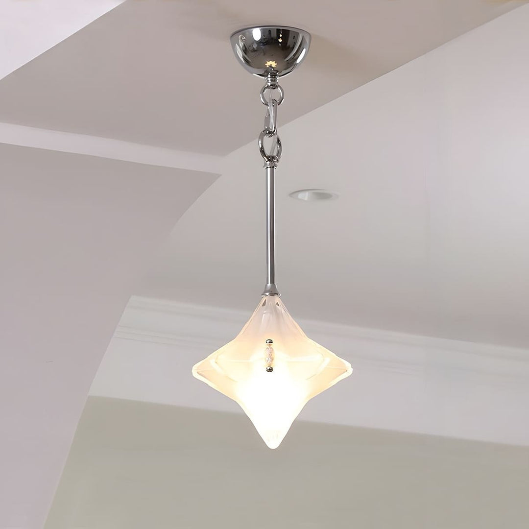 Sylume Pendant Light | Modern Minimalist Glass Aisle Lamp