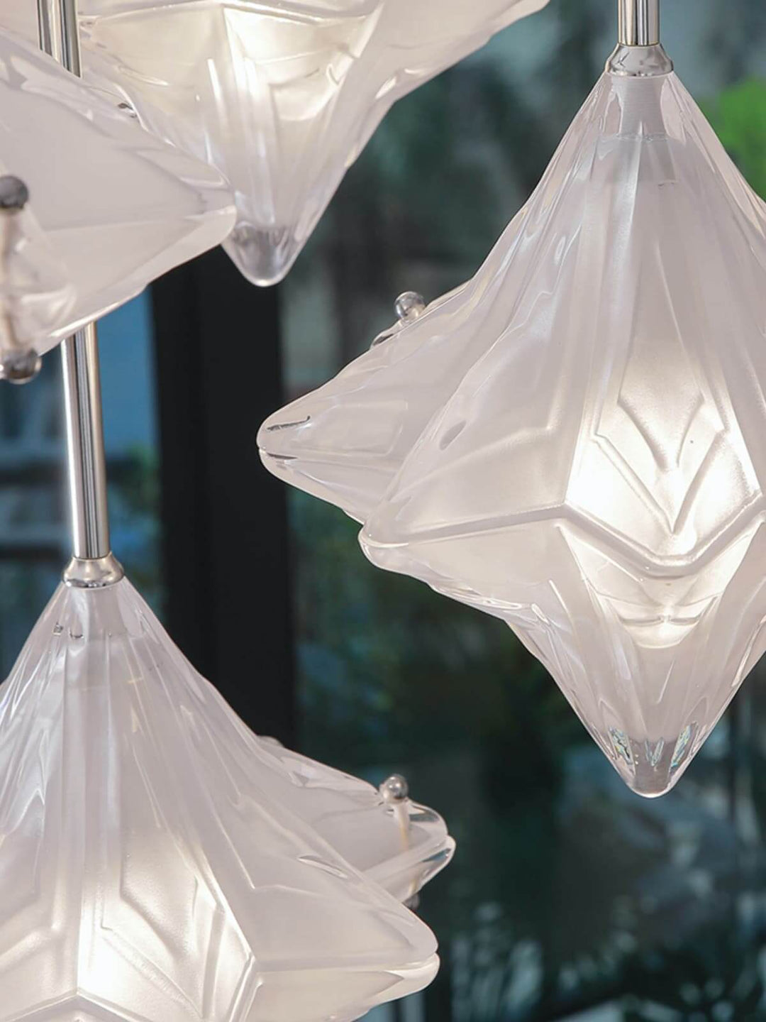 Sylume Star Pendant Lamp – Creative Star Glass Bedside Lamp