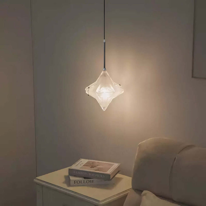 Sylume Star Pendant Lamp – Creative Star Glass Bedside Lamp