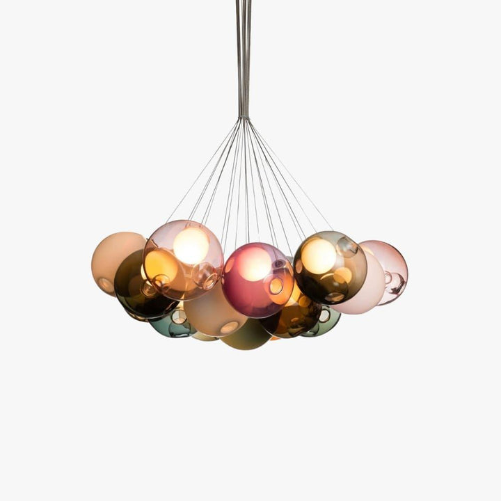 T28 Cluster Chandelier | Unique Glass Pendant Lighting, Modern Design | Vinlighting | Vinlighting