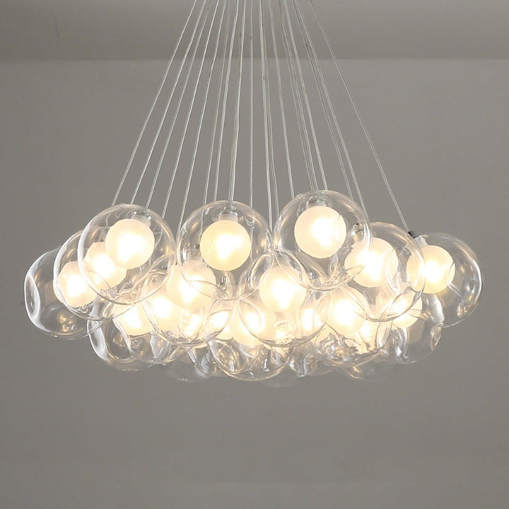 T28 Cluster Chandelier | Unique Glass Pendant Lighting, Modern Design | Vinlighting | Vinlighting
