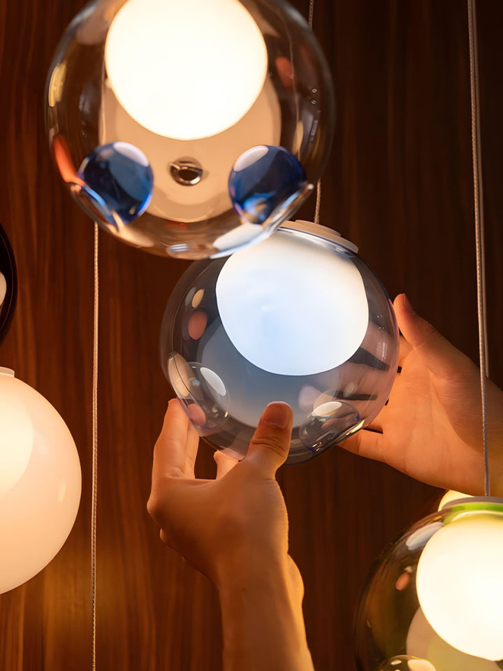 T28 Cluster Chandelier | Unique Glass Pendant Lighting, Modern Design | Vinlighting | Vinlighting