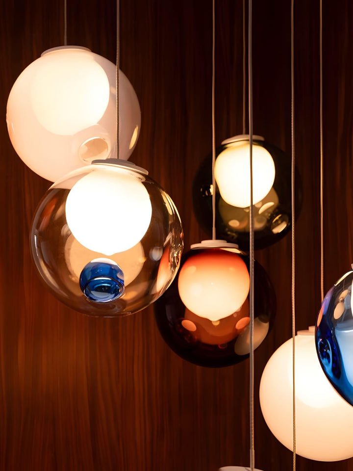 T28 Cluster Chandelier | Unique Glass Pendant Lighting, Modern Design | Vinlighting | Vinlighting