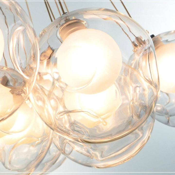 T28 Cluster Chandelier | Unique Glass Pendant Lighting, Modern Design | Vinlighting | Vinlighting