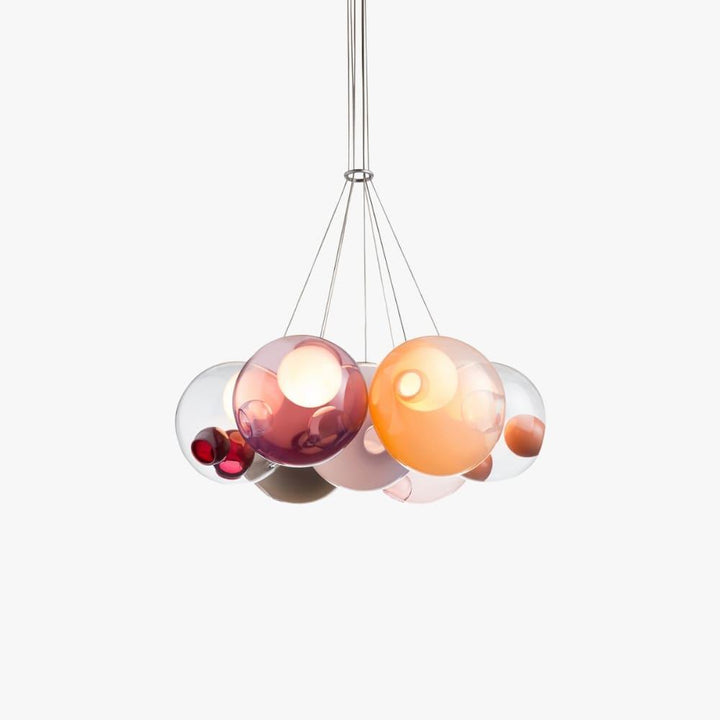 T28 Cluster Chandelier | Unique Glass Pendant Lighting, Modern Design | Vinlighting | Vinlighting