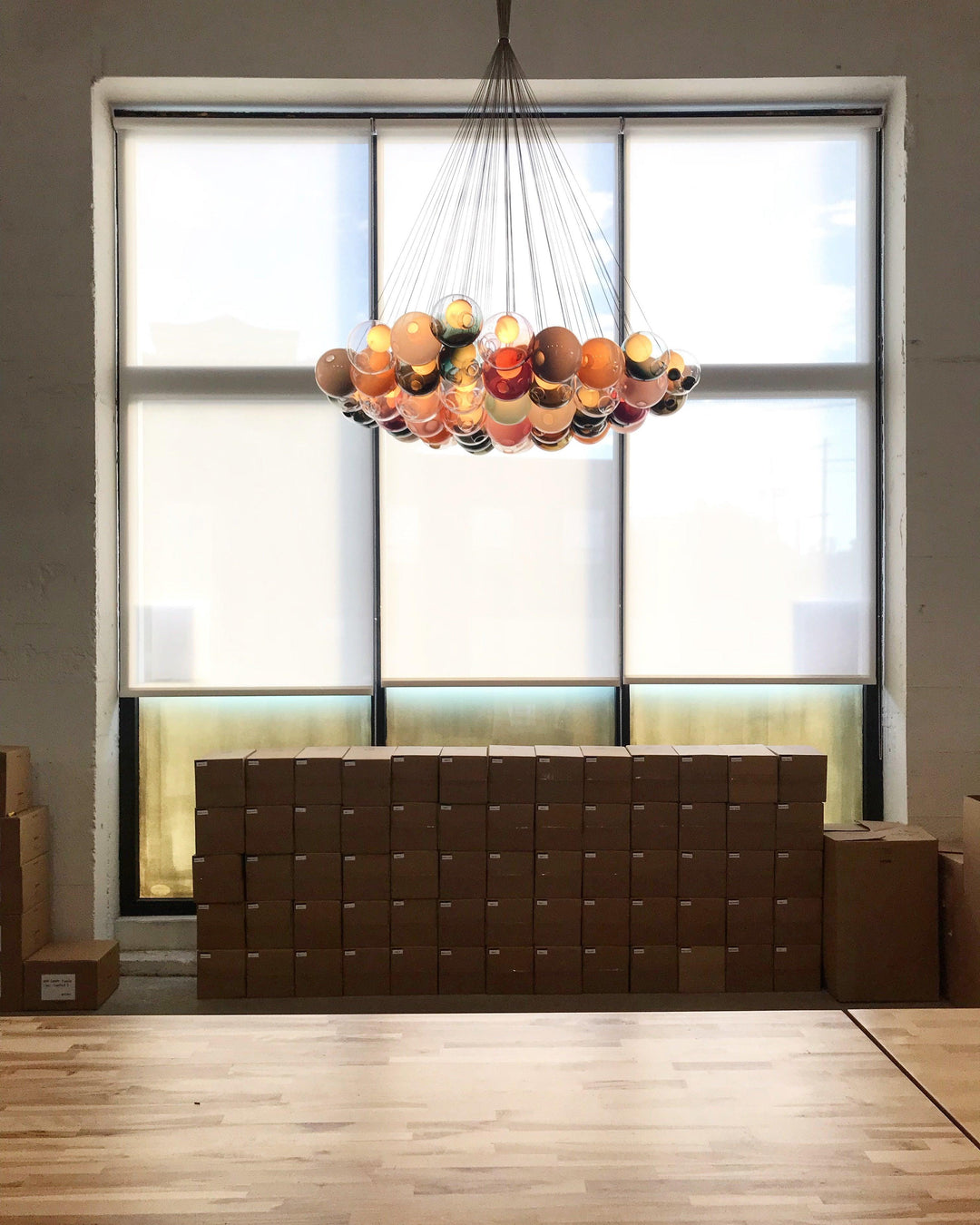 T28 Cluster Chandelier | Unique Glass Pendant Lighting, Modern Design | Vinlighting | Vinlighting