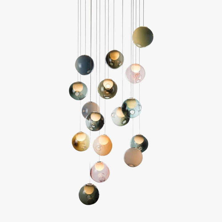 T28 Combination Chandelier | Unique Glass Pendant Lighting, Modern Art | Vinlighting | Vinlighting