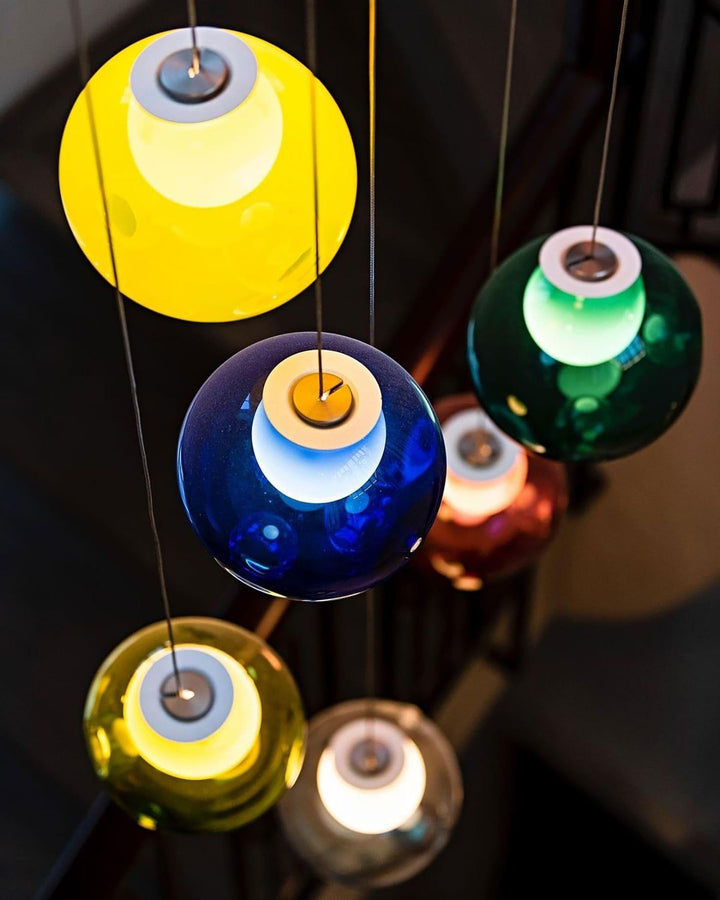 T28 Combination Chandelier | Unique Glass Pendant Lighting, Modern Art | Vinlighting | Vinlighting