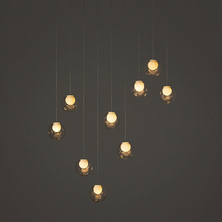 T28 Combination Chandelier | Unique Glass Pendant Lighting, Modern Art | Vinlighting | Vinlighting