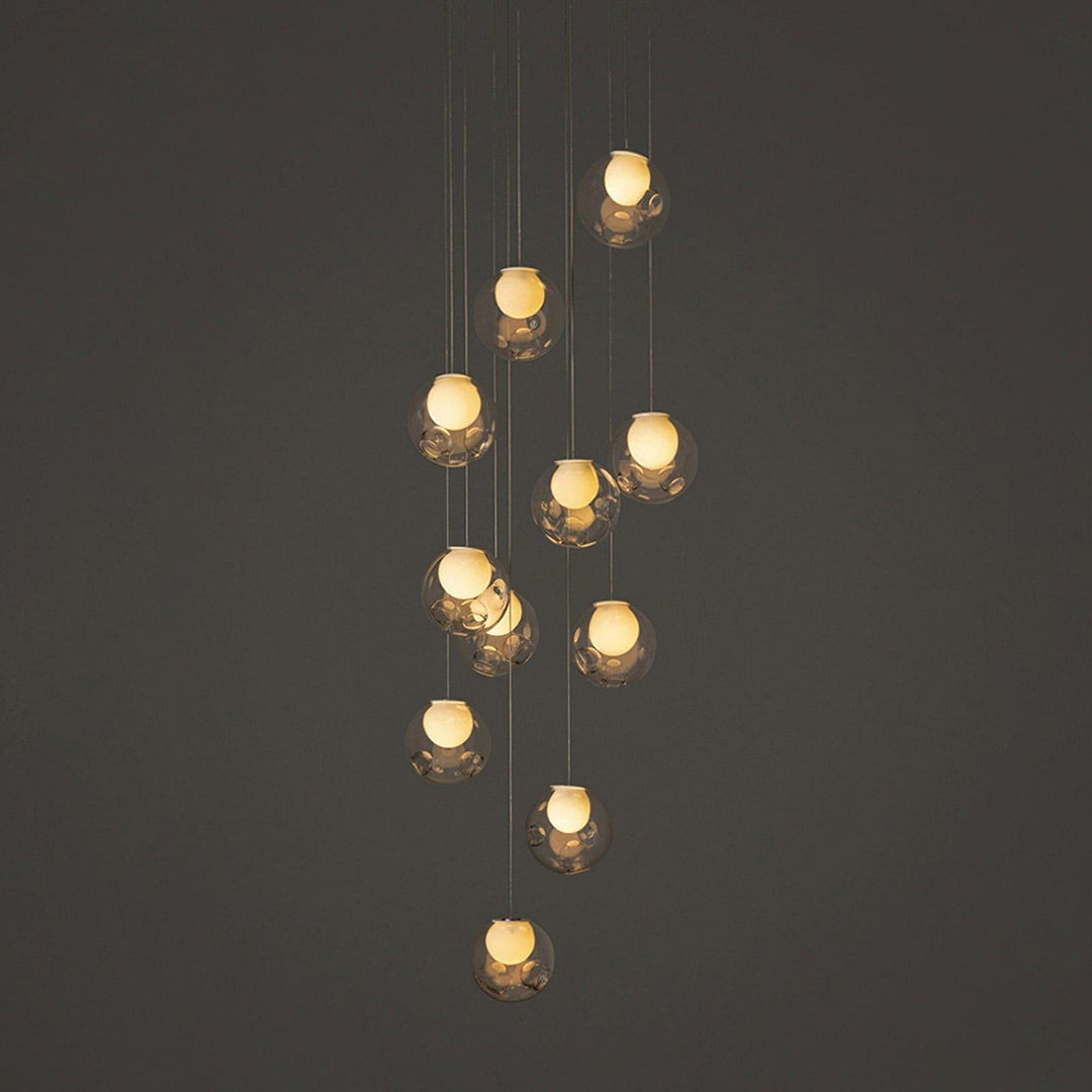 T28 Combination Chandelier | Unique Glass Pendant Lighting, Modern Art | Vinlighting | Vinlighting