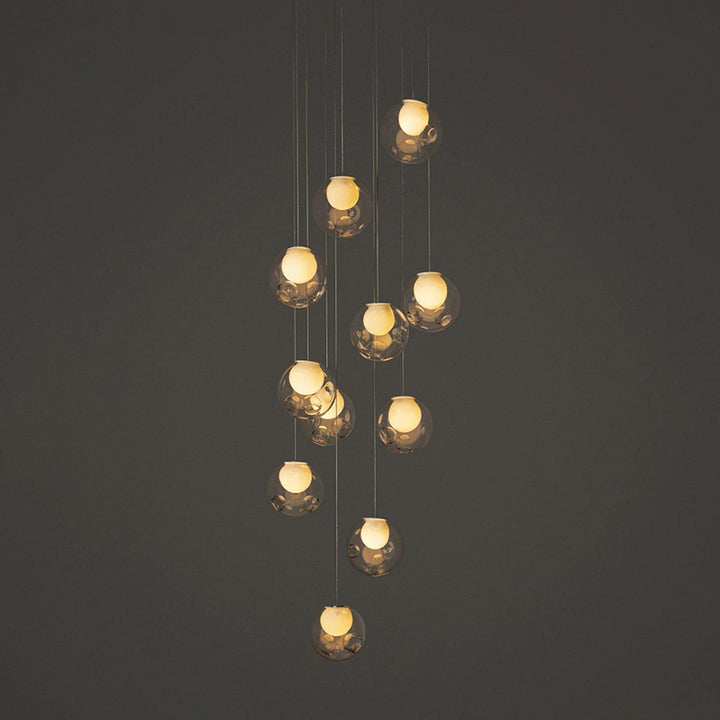 T28 Combination Chandelier | Unique Glass Pendant Lighting, Modern Art | Vinlighting | Vinlighting