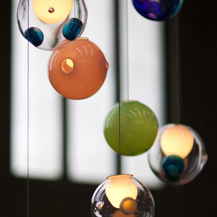 T28 Combination Chandelier | Unique Glass Pendant Lighting, Modern Art | Vinlighting | Vinlighting