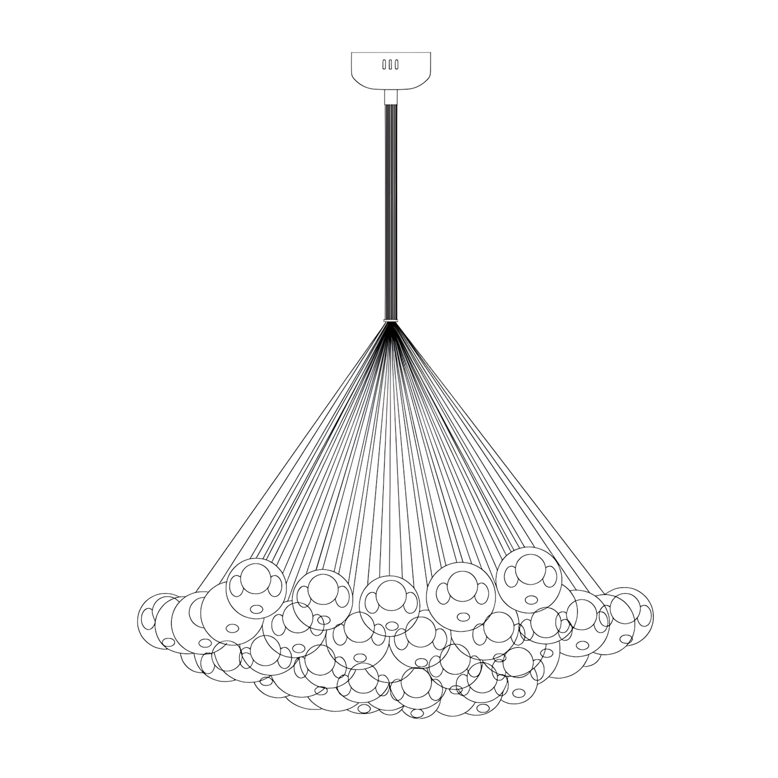 T28 Cluster Chandelier