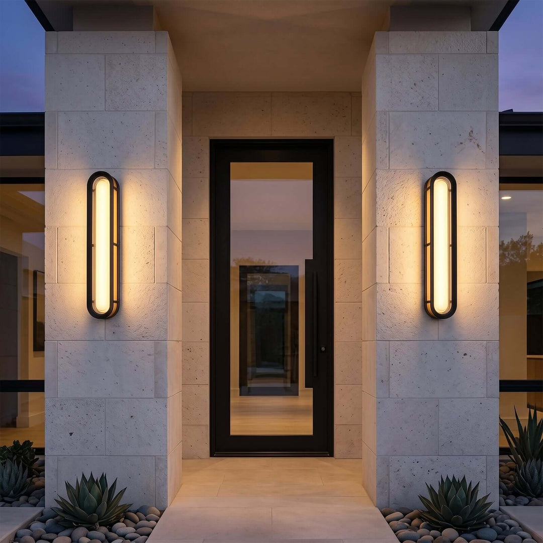 Talvric Wall Light - Modern Minimalist Geometric Outdoor Light