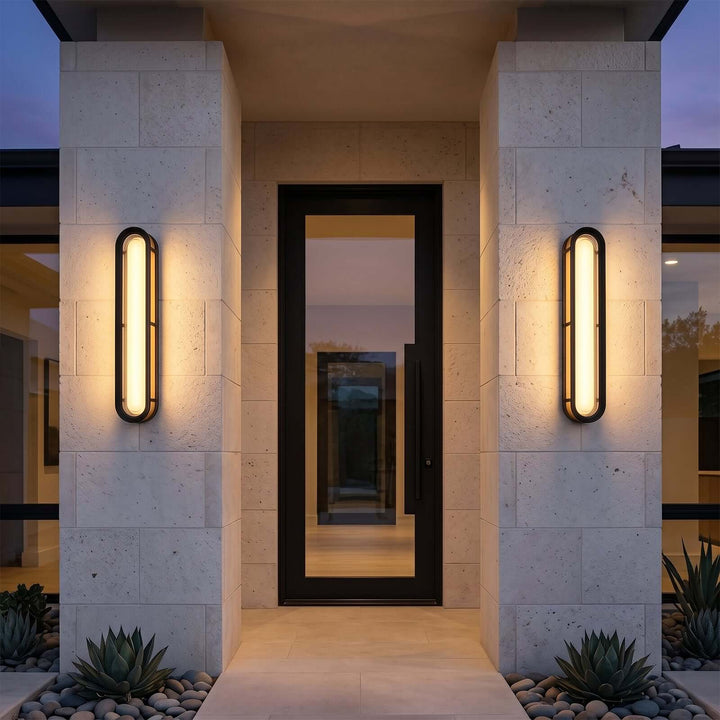 Talvric Wall Light - Modern Minimalist Geometric Outdoor Light