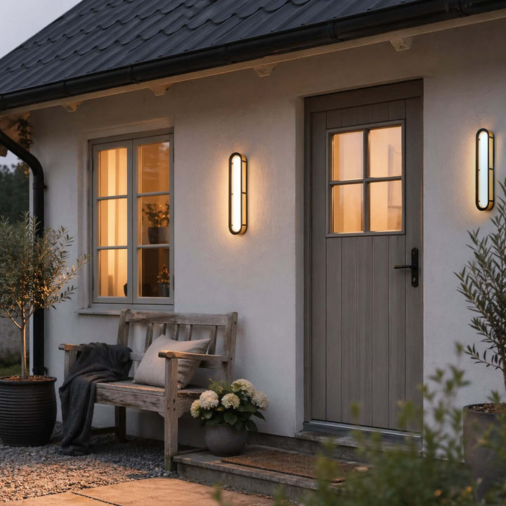 Talvric Wall Light - Modern Minimalist Geometric Outdoor Light