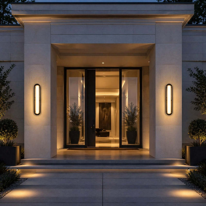 Talvric Wall Light - Modern Minimalist Geometric Outdoor Light