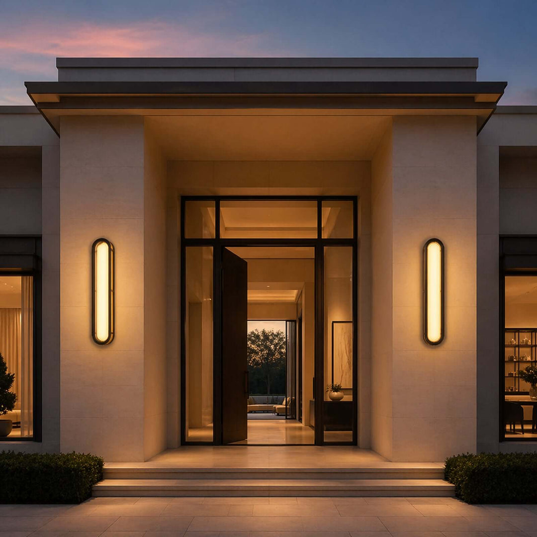 Talvric Wall Light - Modern Minimalist Geometric Outdoor Light