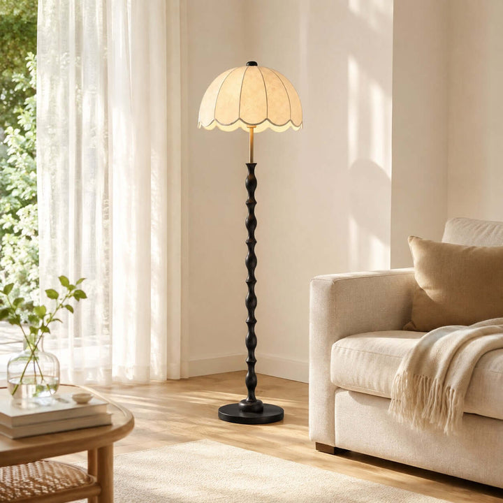 Tamber Vintage Floor Lamp for Living Room or Bedroom Corners