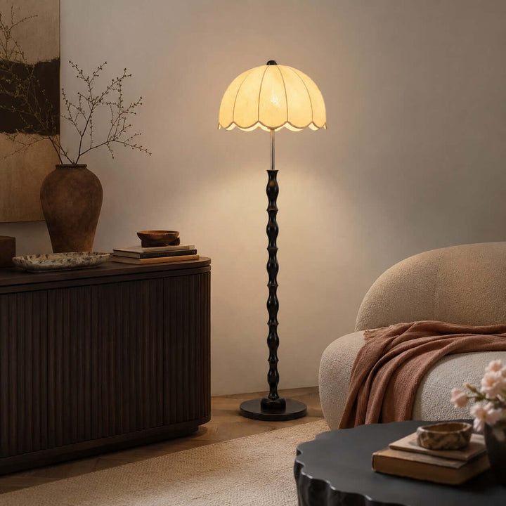 Tamber Vintage Floor Lamp for Living Room or Bedroom Corners