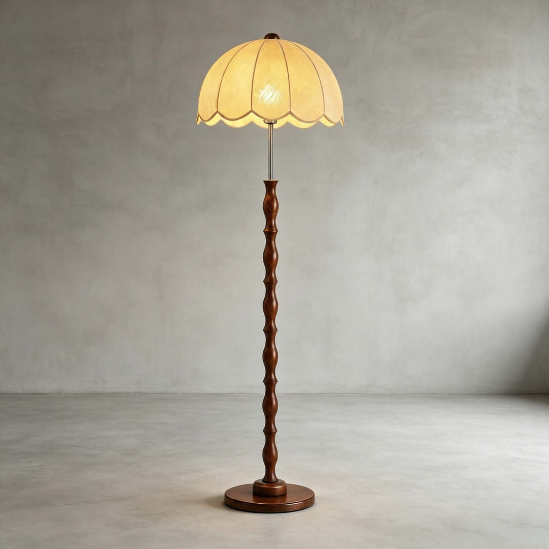 Tamber Vintage Floor Lamp for Living Room or Bedroom Corners