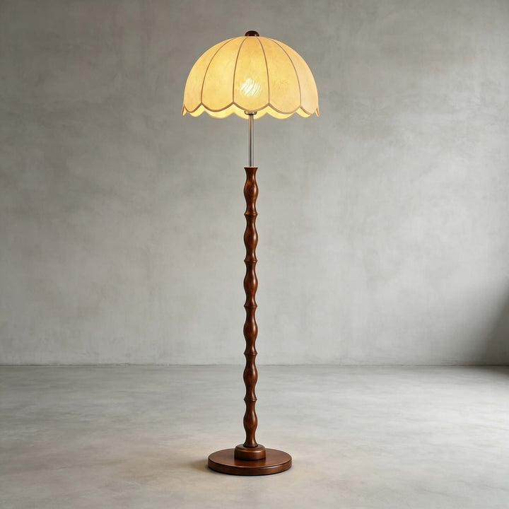 Tamber Vintage Floor Lamp for Living Room or Bedroom Corners