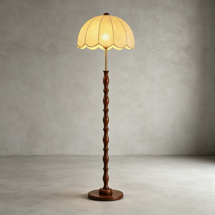Tamber Vintage Floor Lamp for Living Room or Bedroom Corners