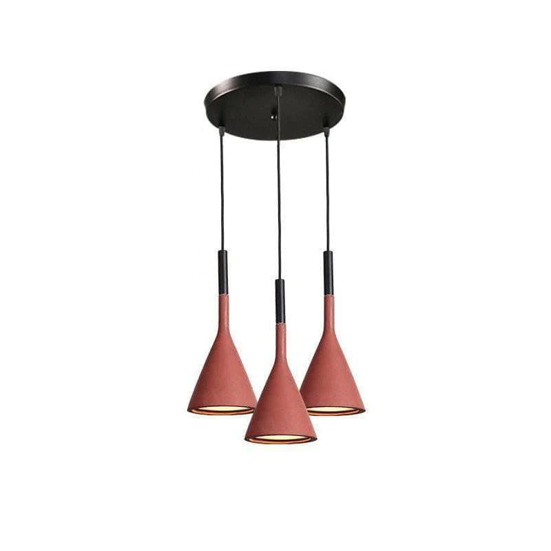 Tapered Concrete Pendant Light - Vinlighting