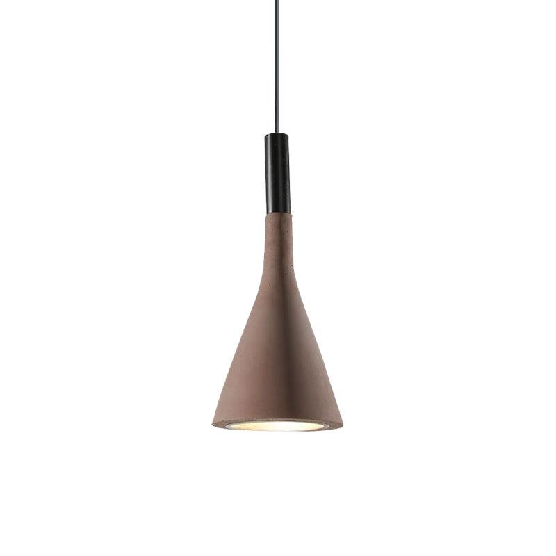 Tapered Concrete Pendant Light - Vinlighting