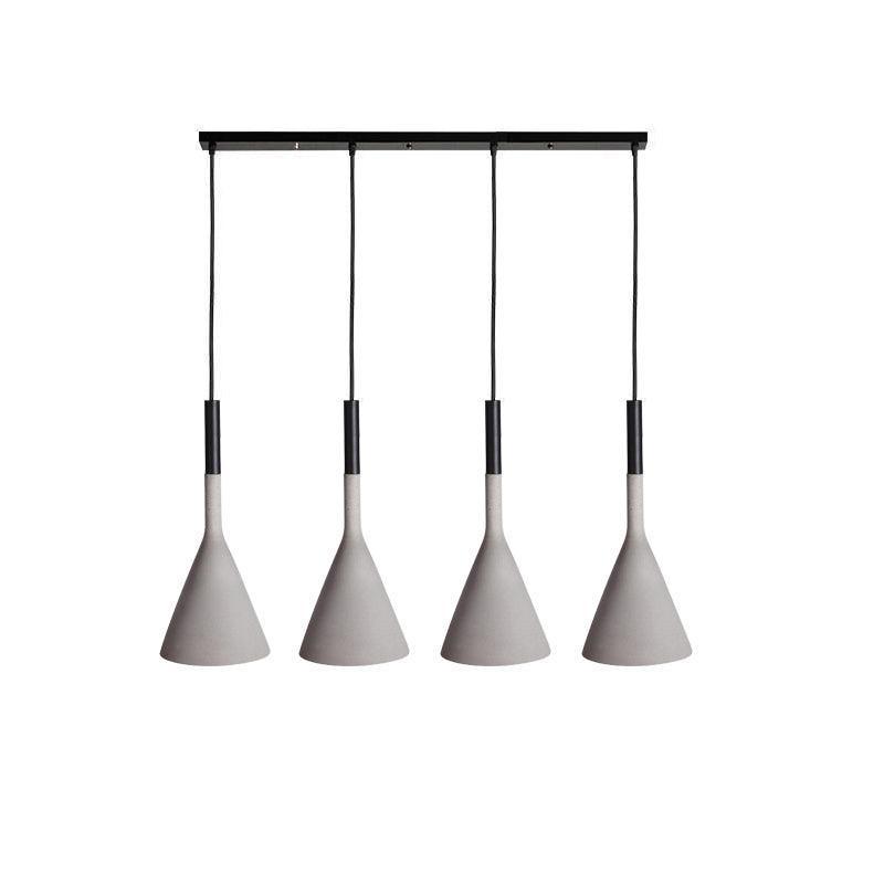 Tapered Concrete Pendant Light - Vinlighting