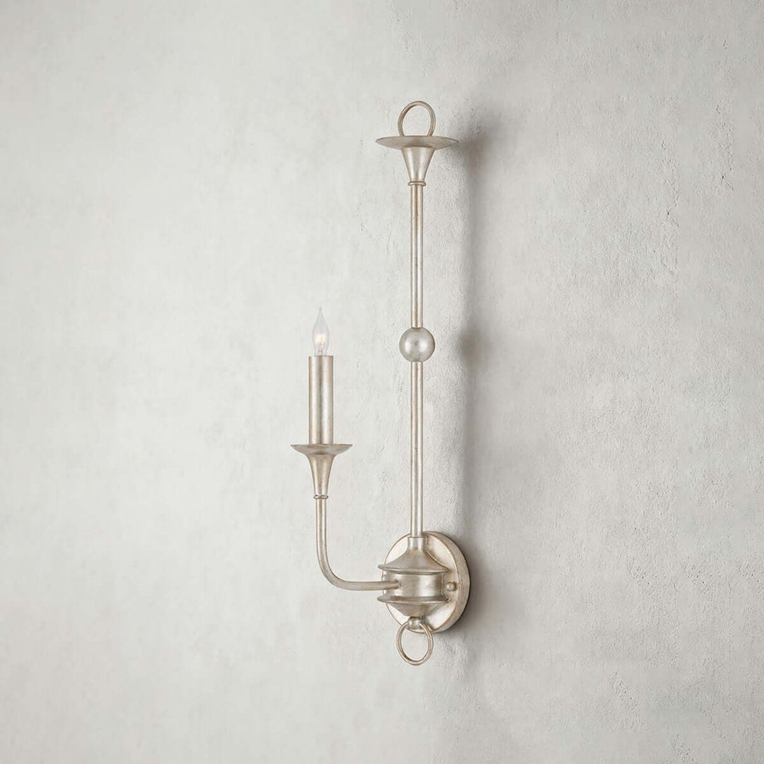 Tauren Wall Lamp – French Vintage Distressed Candlestick Design