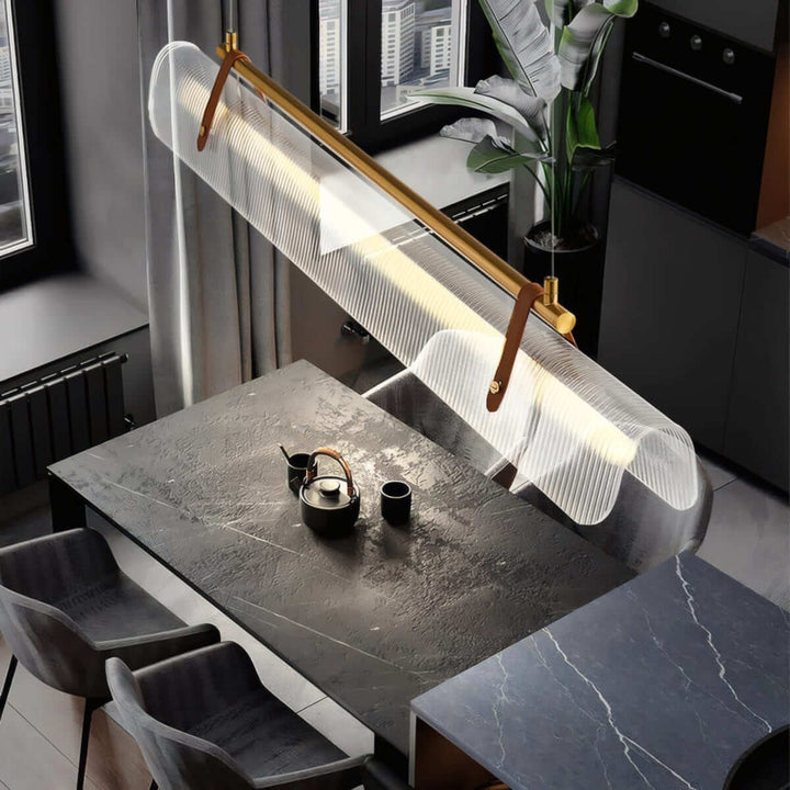 Tavero Linear Chandelier – Stylish Modern Long Chandelier