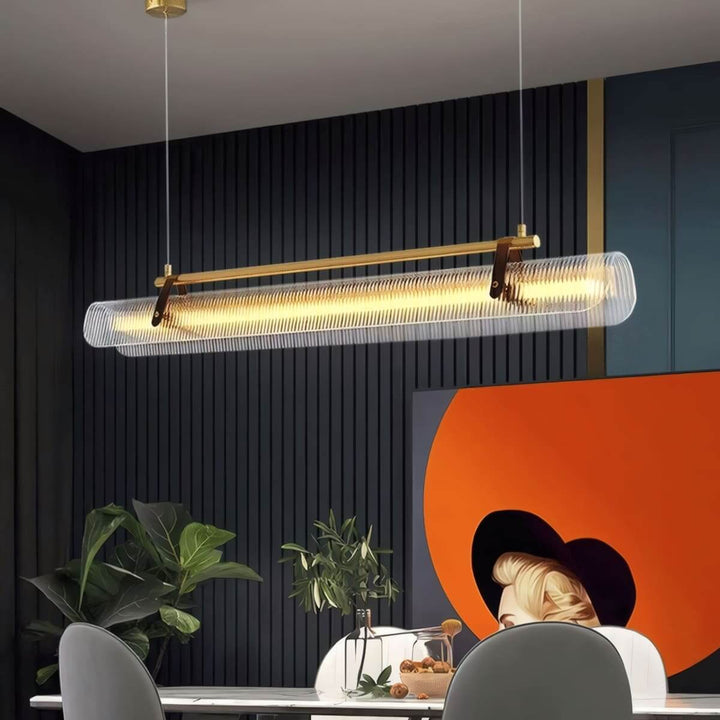Tavero Linear Chandelier – Stylish Modern Long Chandelier