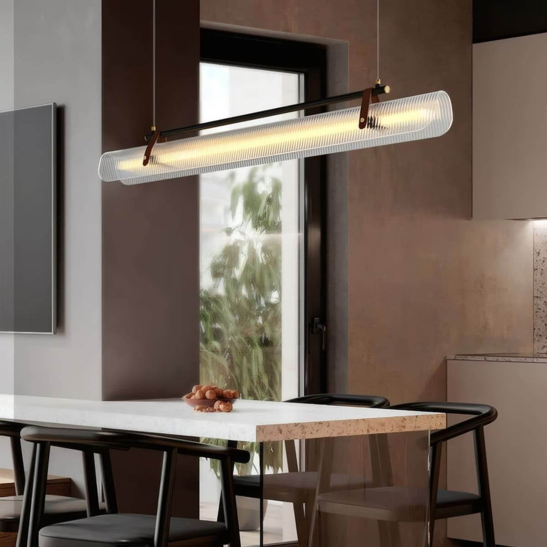 Tavero Linear Chandelier – Stylish Modern Long Chandelier