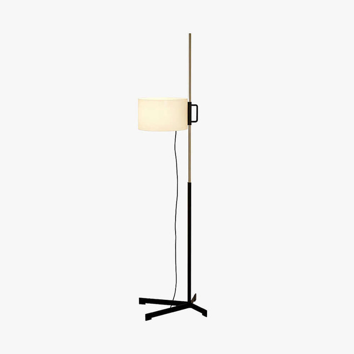 Tavex Floor Lamp – Vintage Fabric Floor Lamp for Living Room
