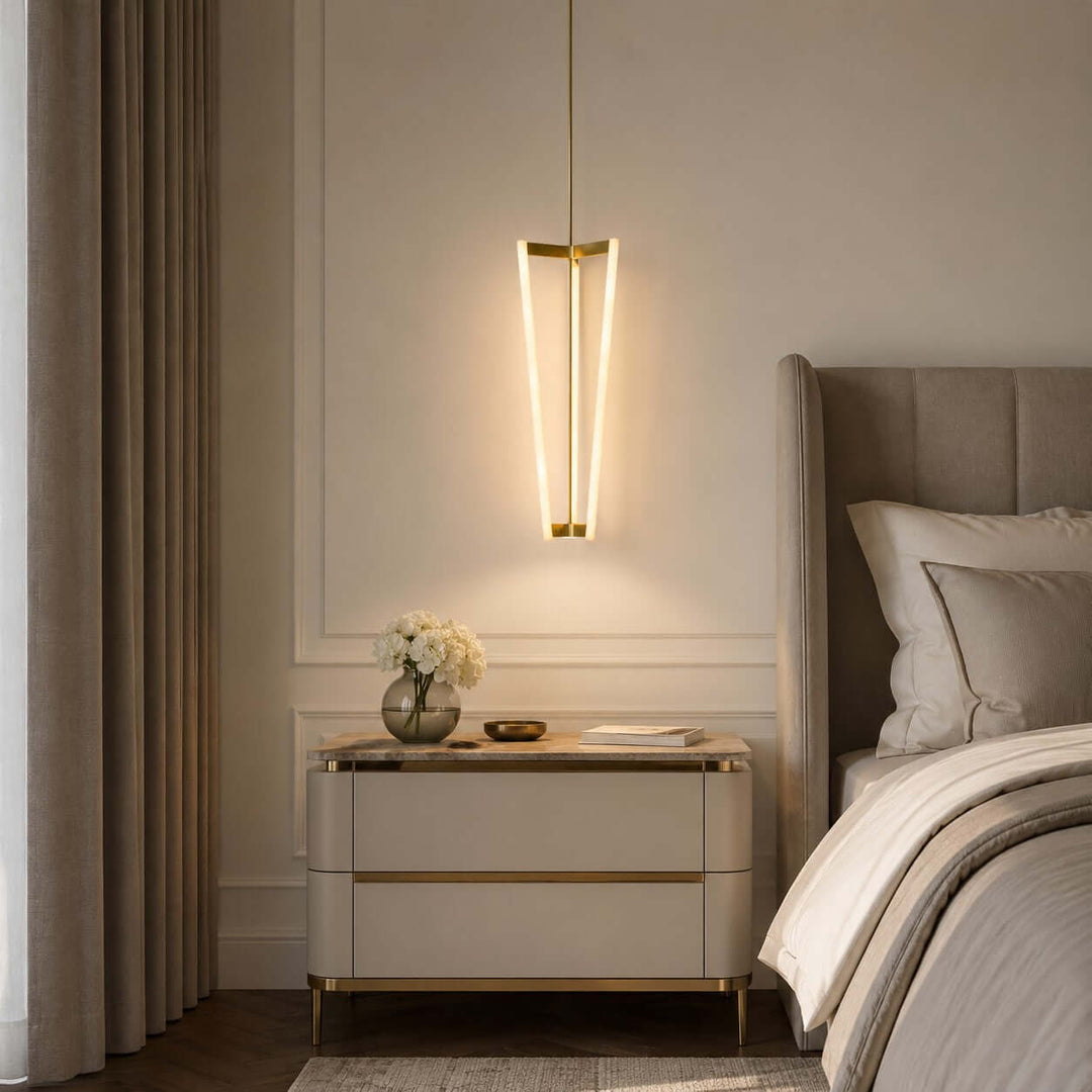 Modern Acrylic LED Chandelier for Dining Rooms and Entries | Vinlighting