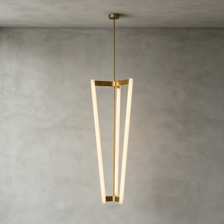 Modern Acrylic LED Chandelier for Dining Rooms and Entries | Vinlighting